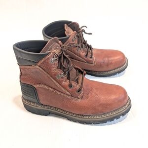 DICKIES Boots: Men's DW6023 Steel Toe Oil Resistant Heritage Boots Size 10.5